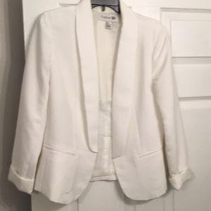Forever 21 white blazer
